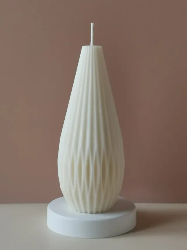 BFlame Alba bougie artisanale cire de colza